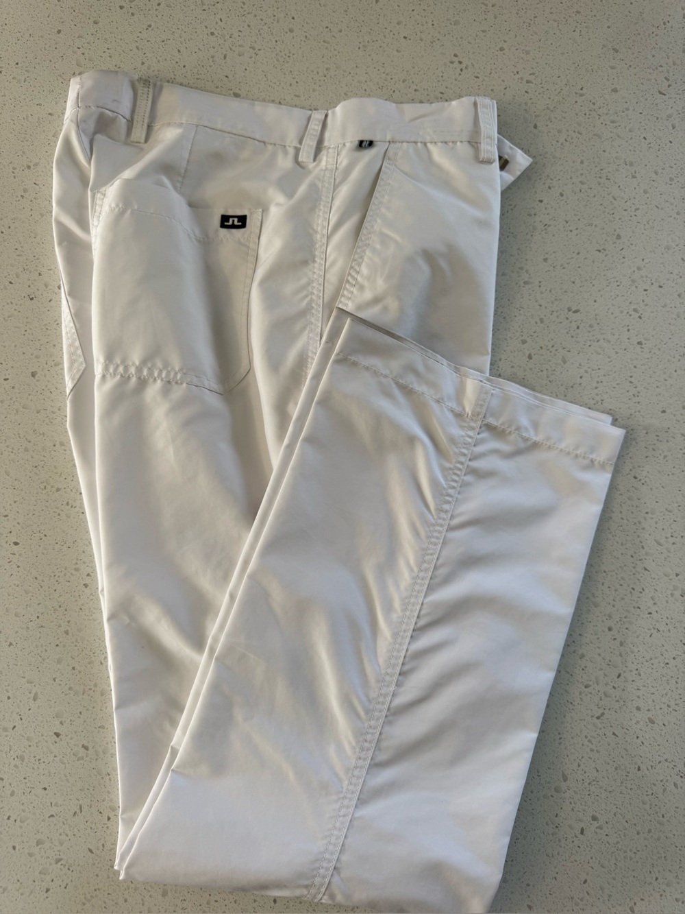 J.Lindeberg White Men’s Chinos - Modern Athletic Fit
